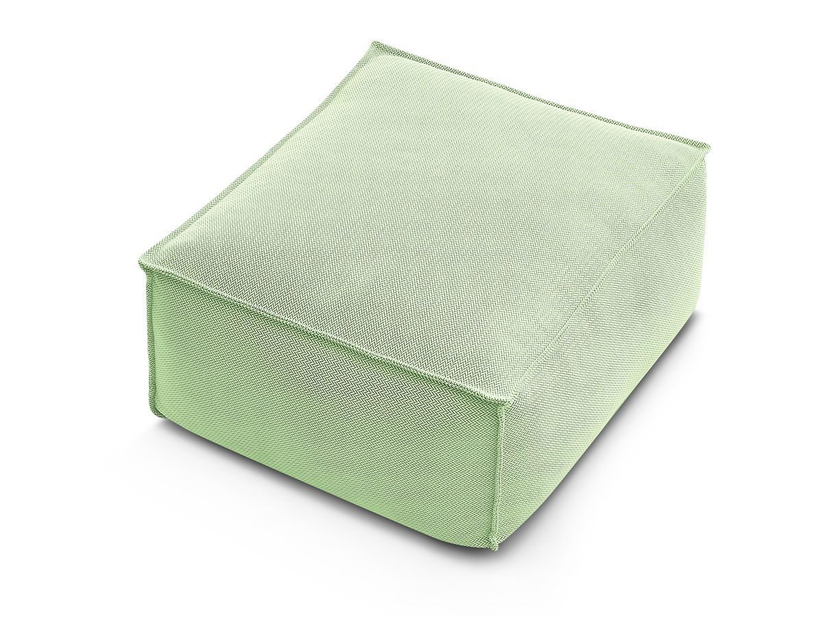 Pouf avec bâche de protection pour canapé de jardin modulable BIARRITZ