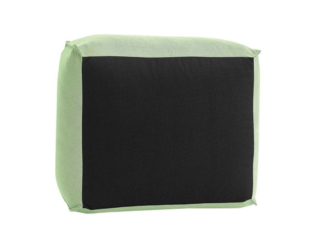 Pouf avec bâche de protection pour canapé de jardin modulable BIARRITZ