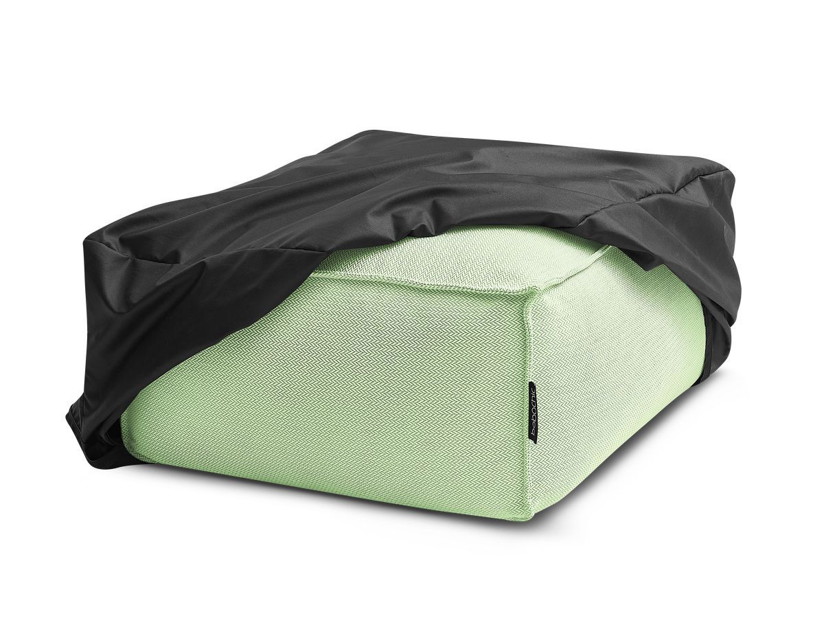 Pouf avec bâche de protection pour canapé de jardin modulable BIARRITZ