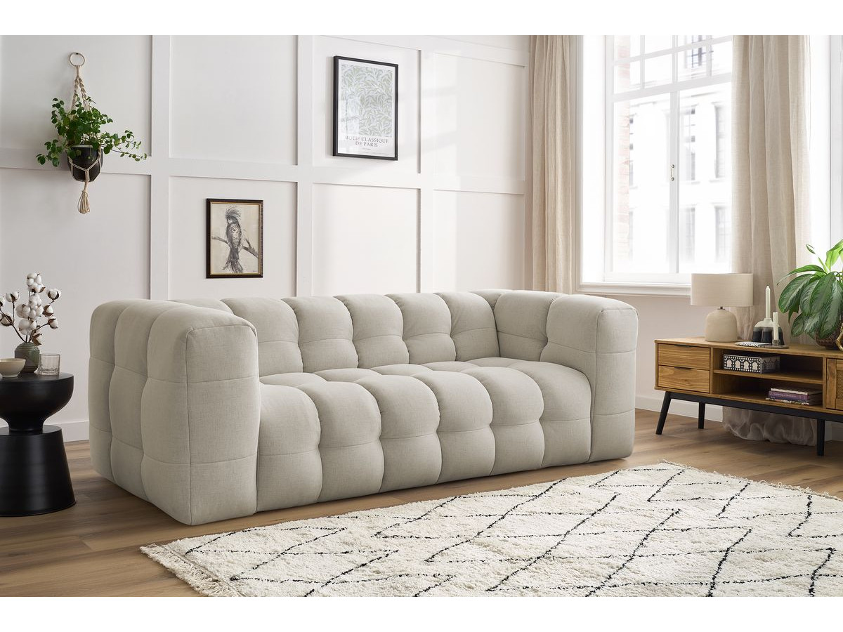 Canapé droit 3 places CLOUD beige — vue 5