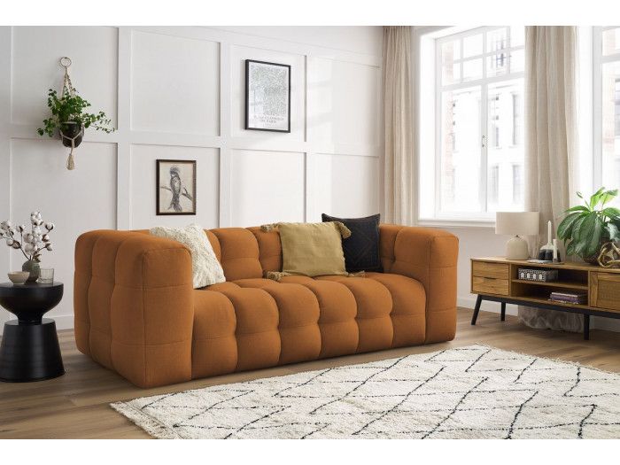 Canapé droit fixe 3 places CLOUD