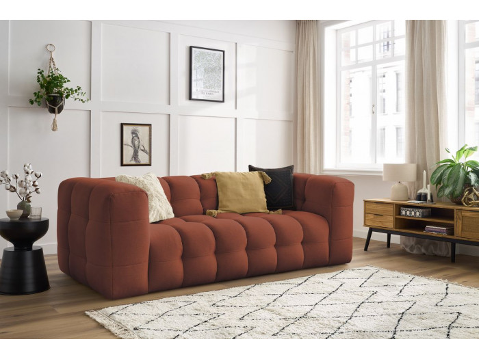 Canapé droit fixe 3 places CLOUD