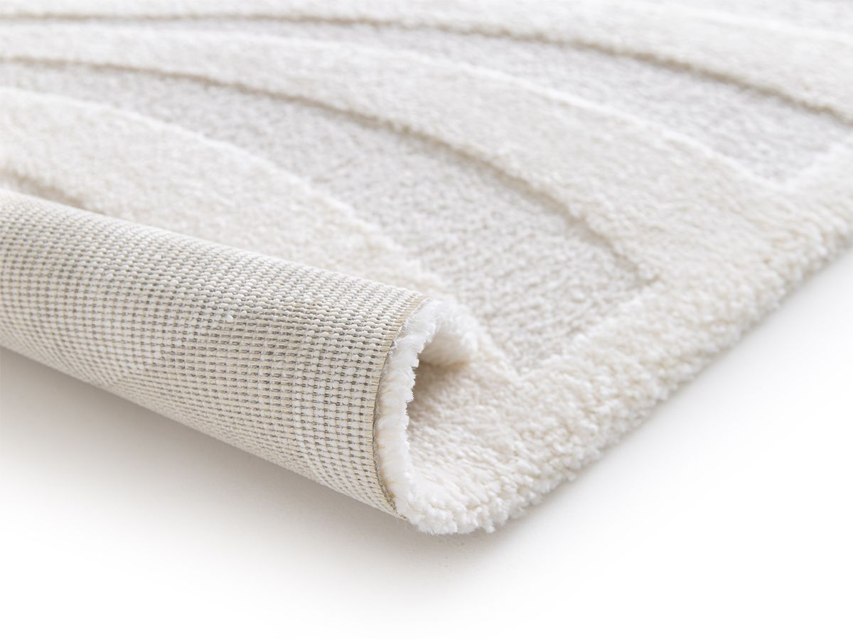 Avalon kortpolig vloerkleed met abstract patroon