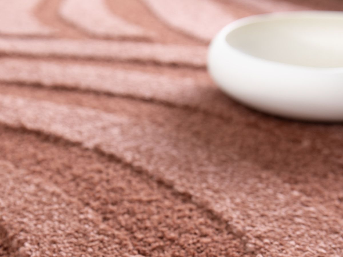 Avalon kortpolig vloerkleed met abstract patroon