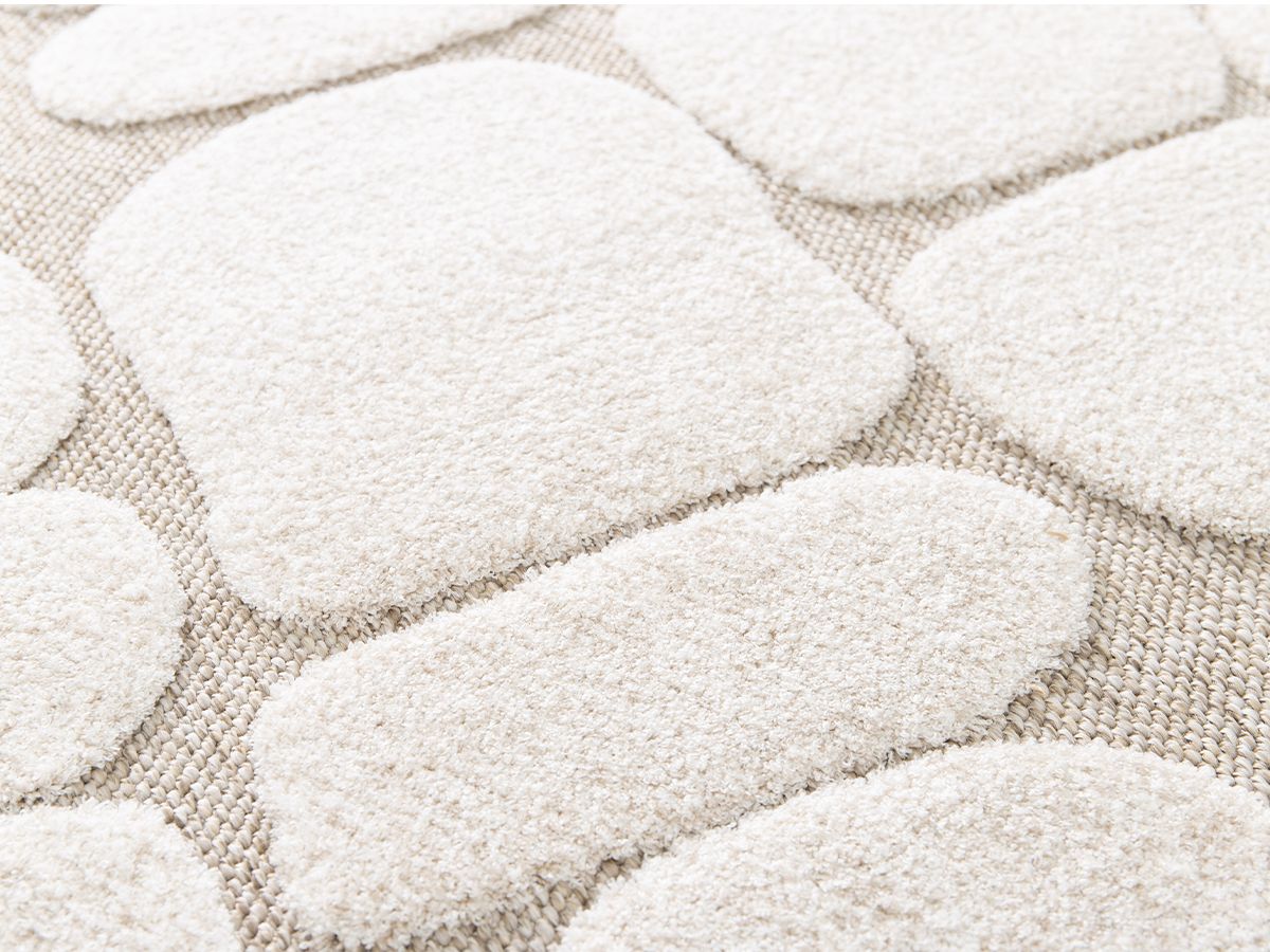 ROKU laagpolig vloerkleed met abstract patroon