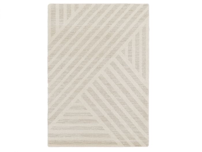 Tapis poils courts ISSANE motif abstrait