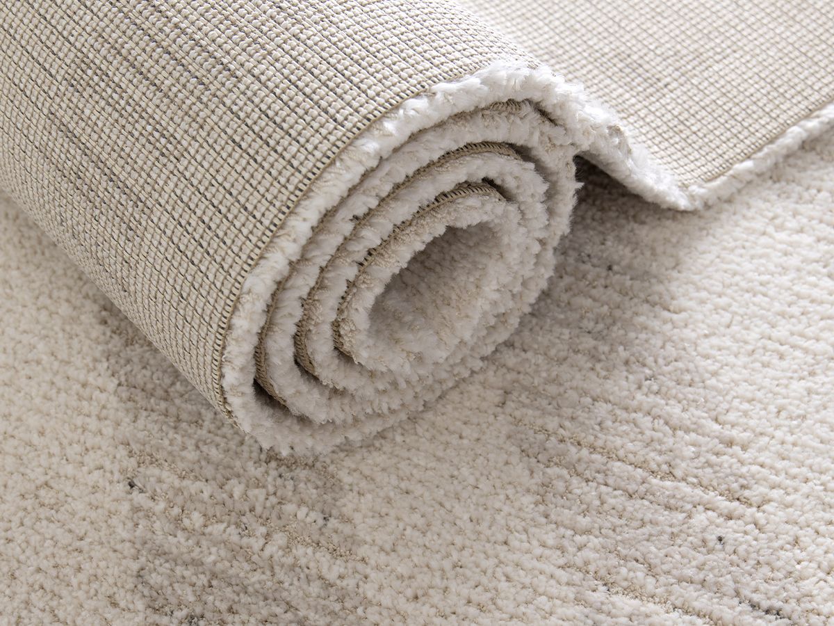 Tapis poils courts ISSANE motif abstrait