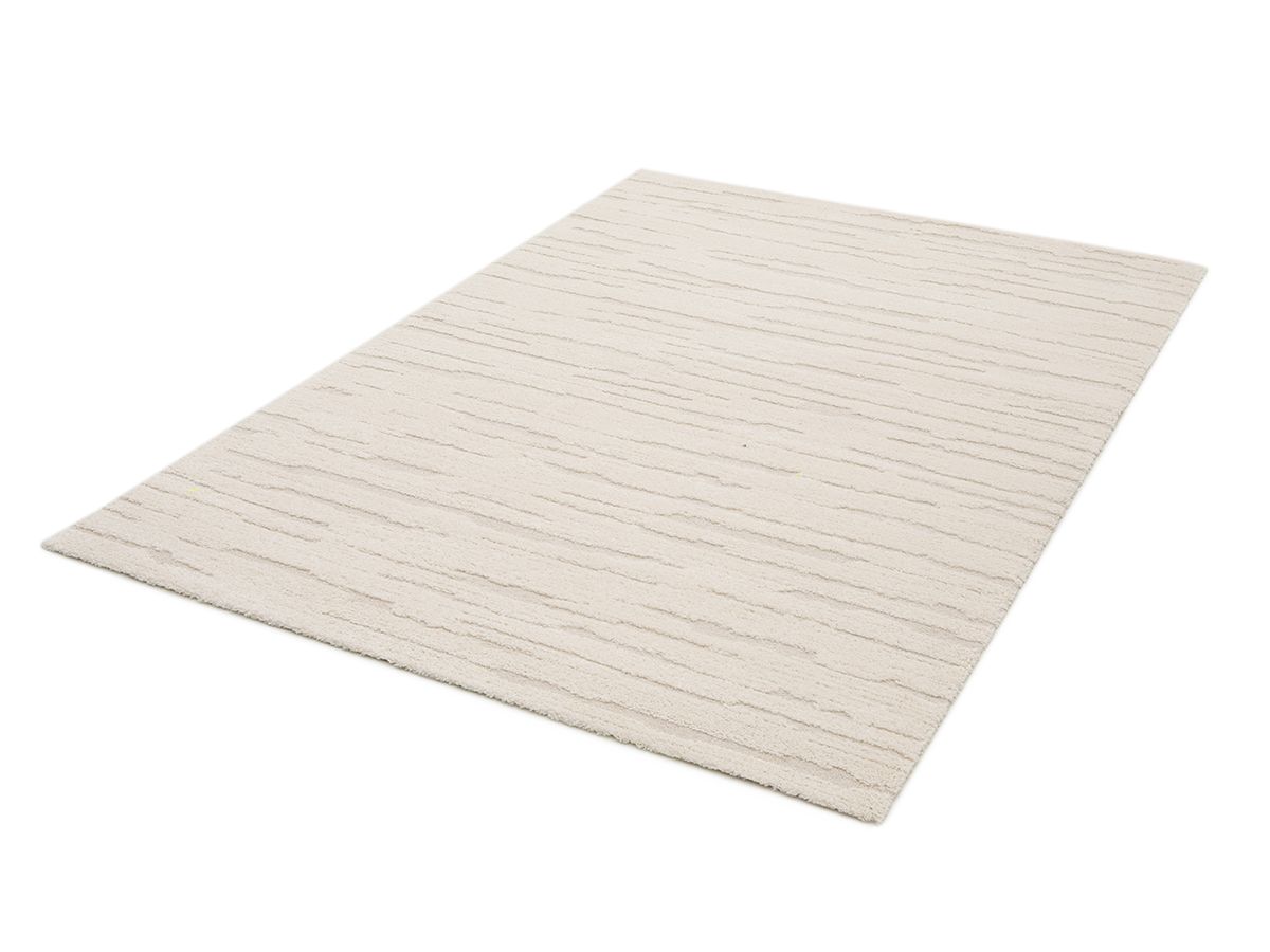 loris laagpolig tapijt met abstract patroon gekleurd beige