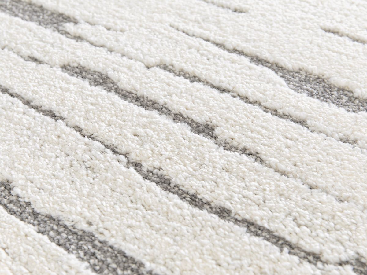 Tapis poils courts LORIS motif abstrait