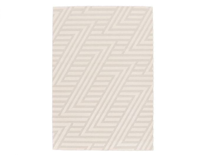 Tapis poil ras MICHONNE motif abstrait