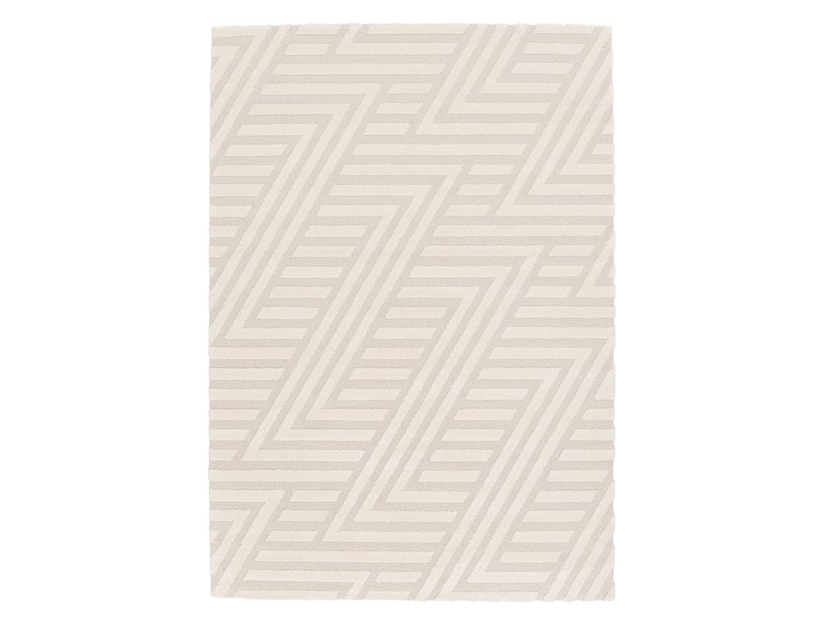 Tapis poil ras MICHONNE motif abstrait Tapis poil ras MICHONNE motif abstrait