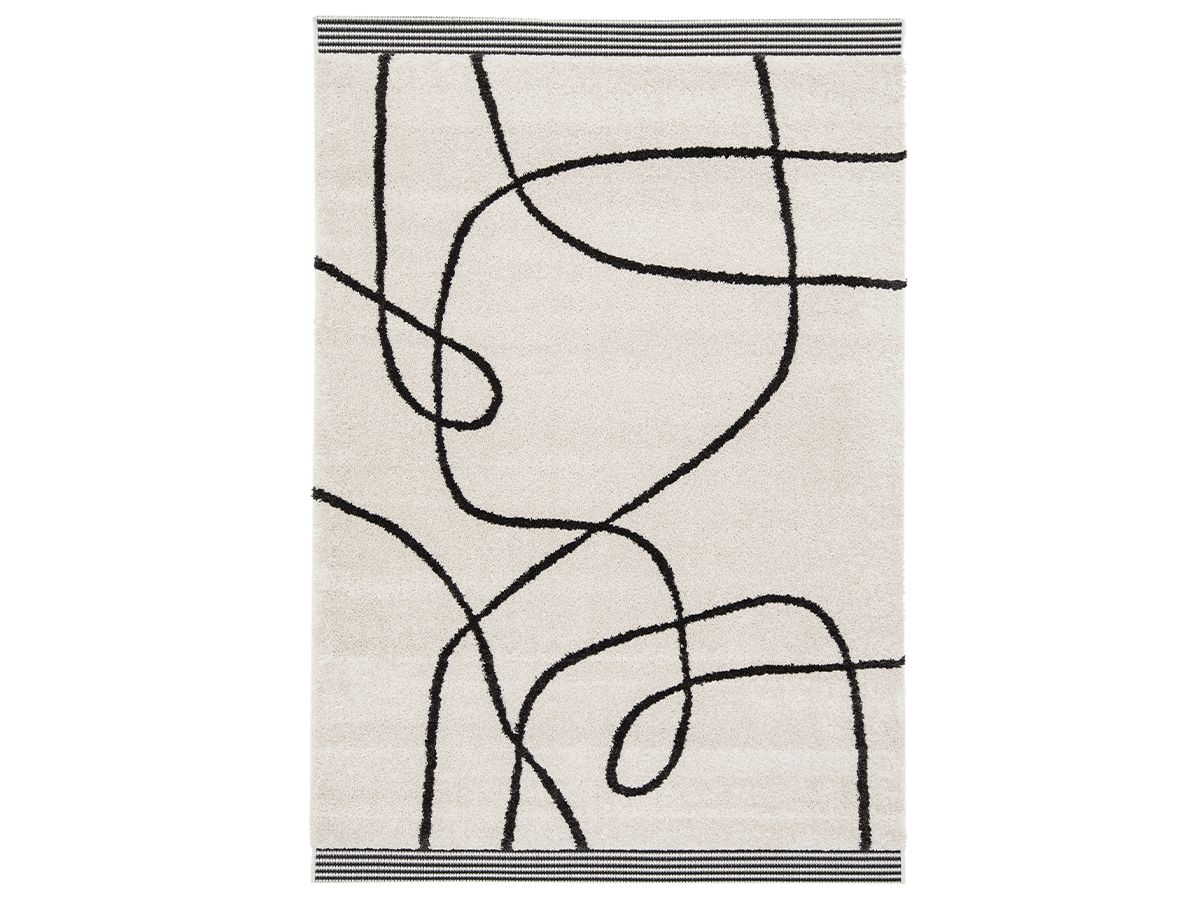 Laagpolig vloerkleed BROOKE met abstract motief