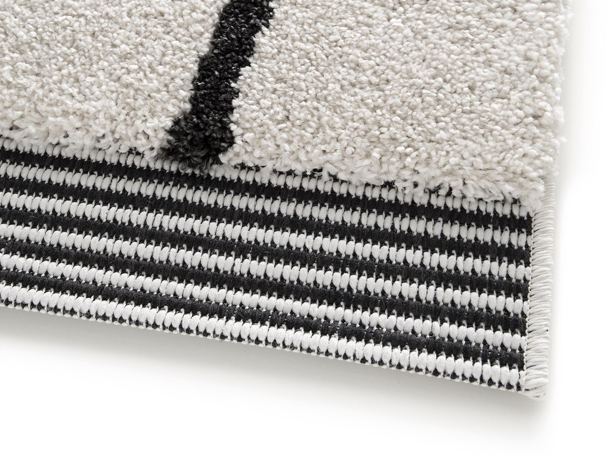 Laagpolig vloerkleed BROOKE met abstract motief