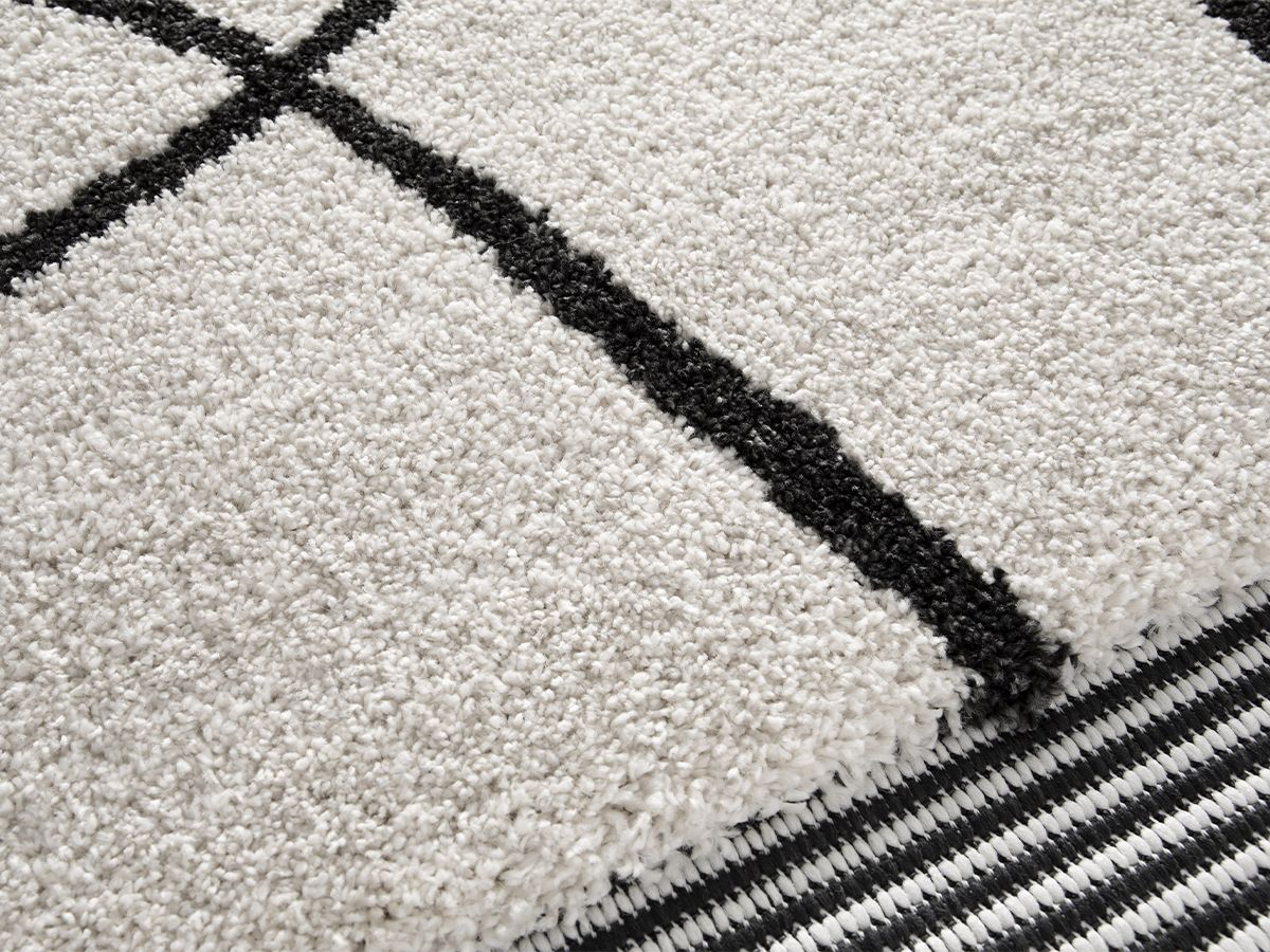 Laagpolig vloerkleed BROOKE met abstract motief