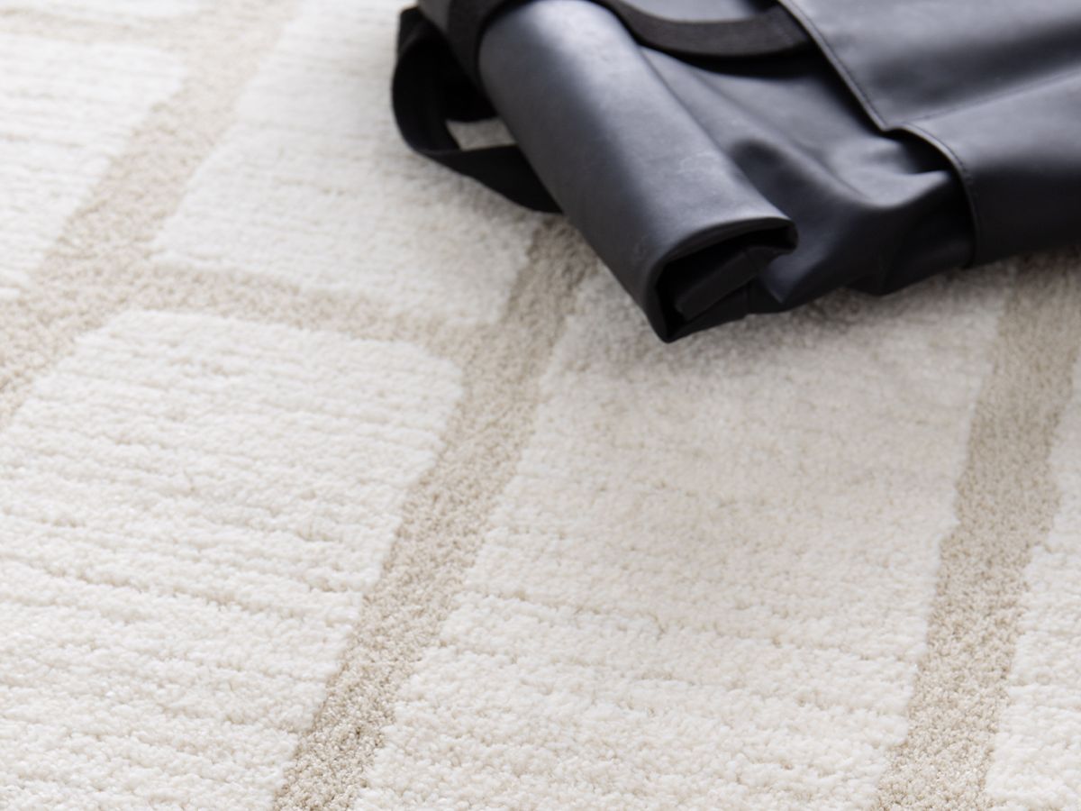 Ikada laagpolig vloerkleed met abstract patroon