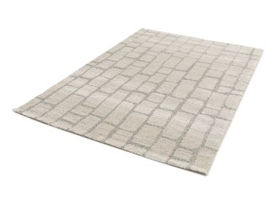 Tapis poils courts IKEDA motif abstrait