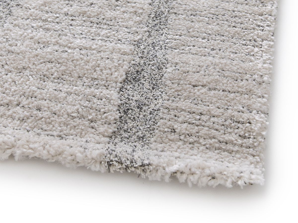 Ikeda laagpolig vloerkleed met abstract patroon