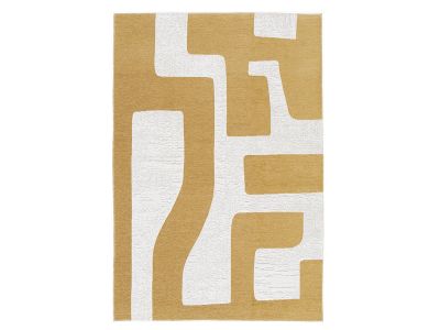 Tapis poils ras JASPER motif abstrait