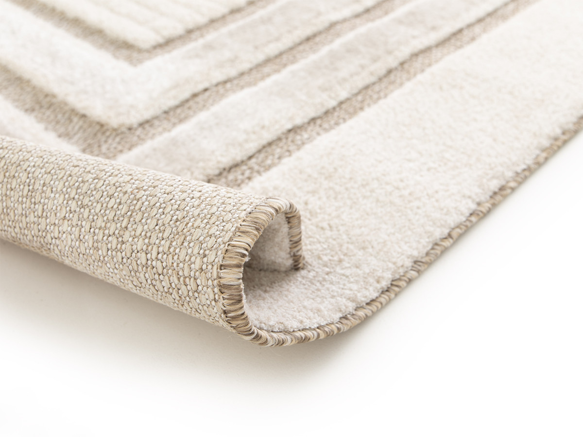 ALEXANDRIA laagpolig tapijt met abstract patroon