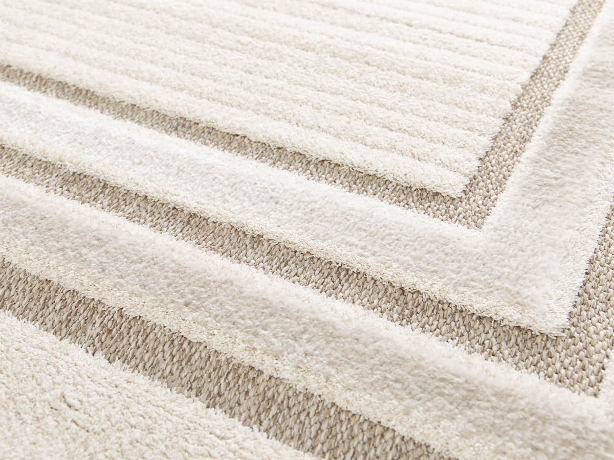 ALEXANDRIA laagpolig tapijt met abstract patroon