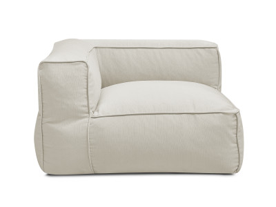 Angle pour canapé de jardin modulable GIULIA avec bâche de protection