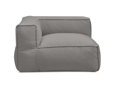 Angle pour canapé de jardin modulable GIULIA avec bâche de protection