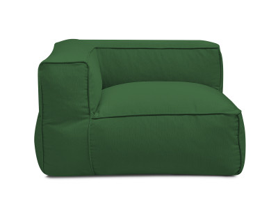Angle pour canapé de jardin modulable GIULIA avec bâche de protection