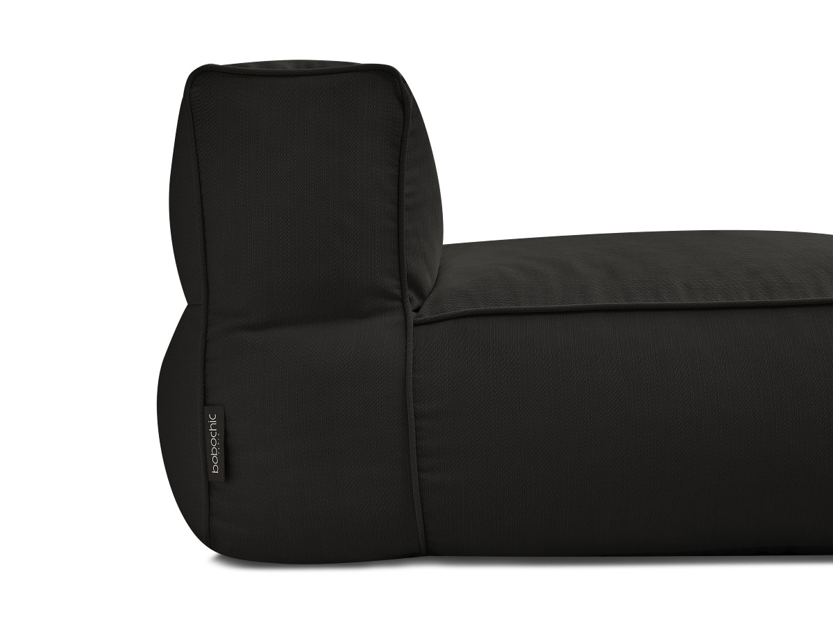Chaise longue zonder armleuningen voor de modulaire tuinbank GIULIA met beschermhoes