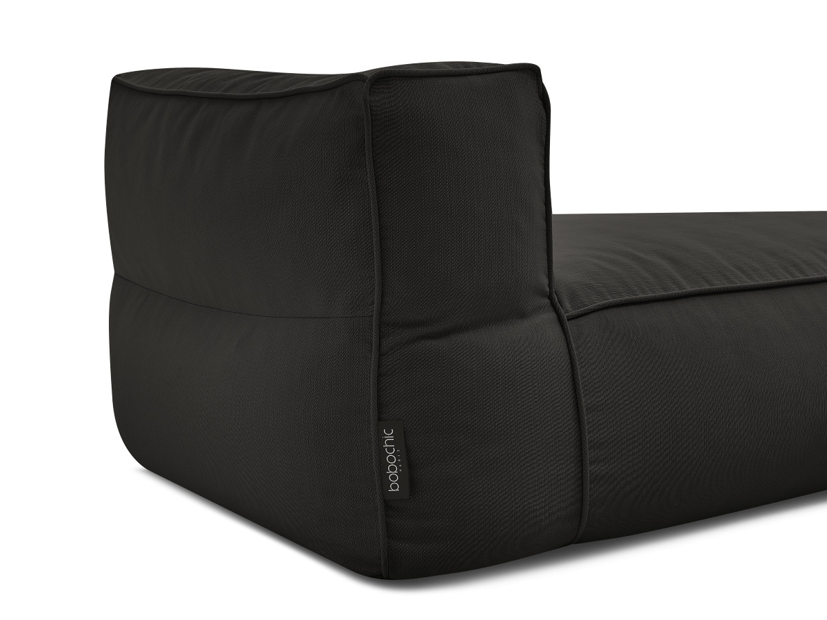 Chaise longue zonder armleuningen voor de modulaire tuinbank GIULIA met beschermhoes