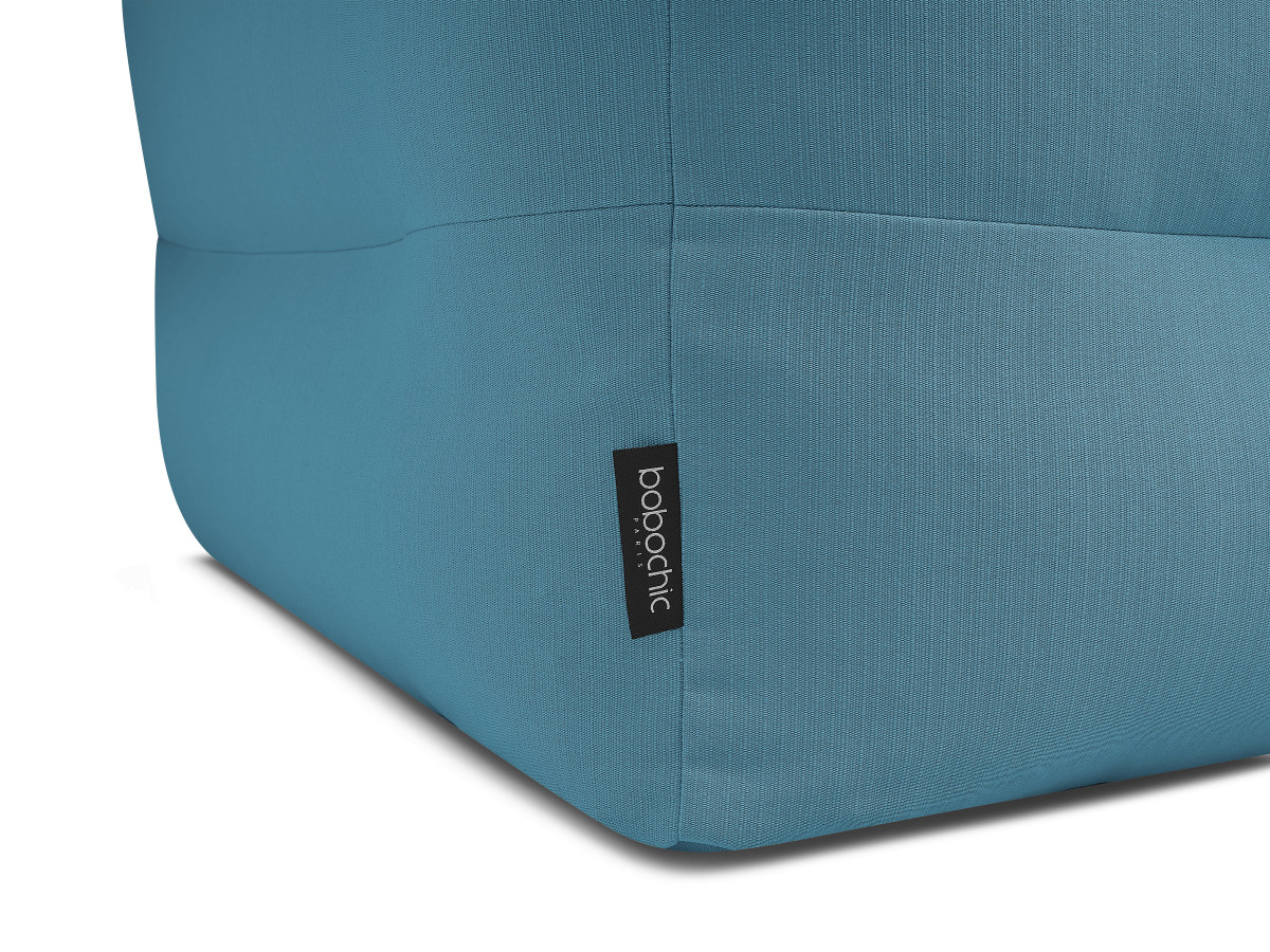Chauffeuse 1 place sans accoudoir pour canapé de jardin modulable GIULIA avec bâche de protection