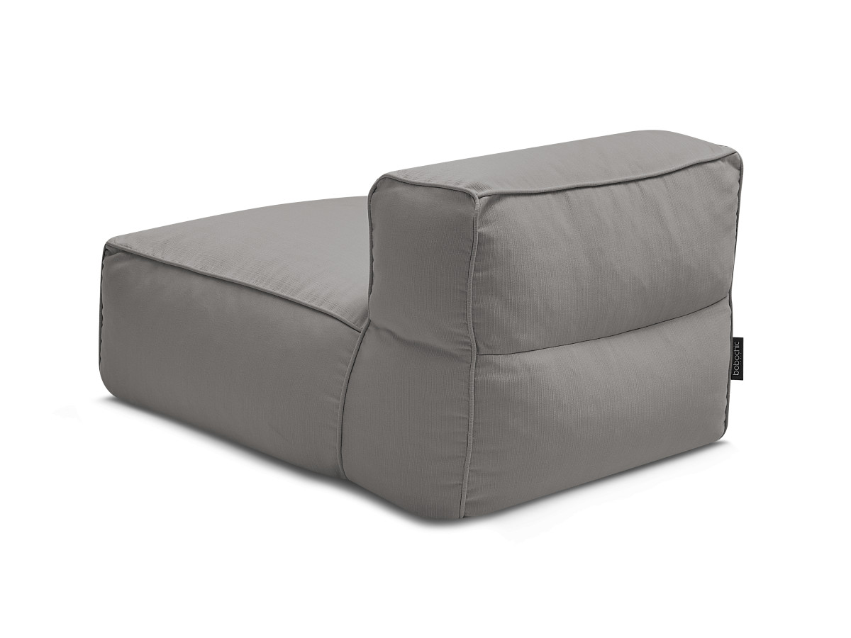 Chauffeuse 1 place sans accoudoir pour canapé de jardin modulable GIULIA avec bâche de protection