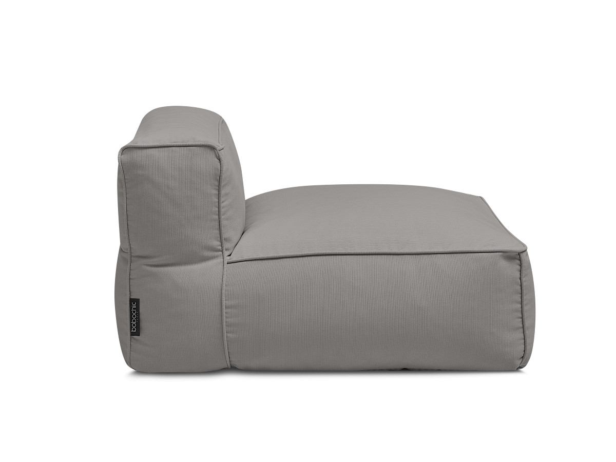 Chauffeuse 1 place sans accoudoir pour canapé de jardin modulable GIULIA avec bâche de protection