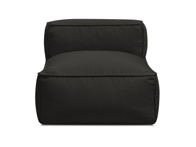 Chauffeuse 1 place sans accoudoir pour canapé de jardin modulable GIULIA avec bâche de protection