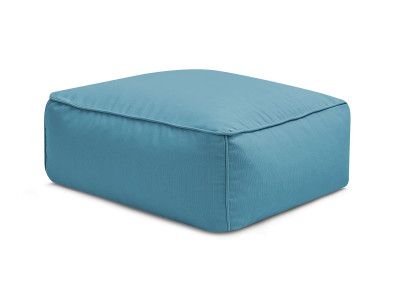 Pouf pour canapé de jardin modulable GIULIA avec bâche de protection