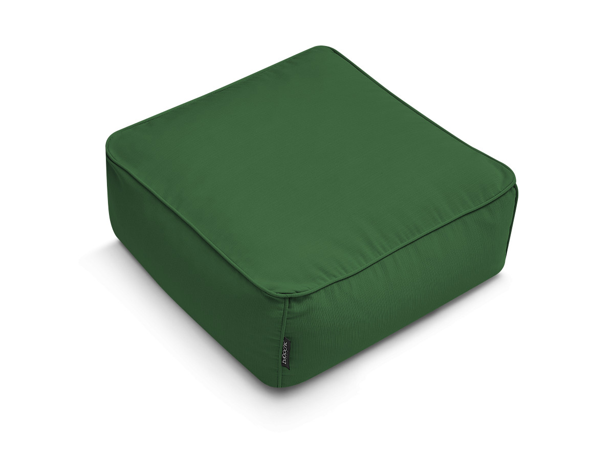 Canapé d'angle fixe EVEREST tissu chiné - Orange - Angle droit - 10 coussins