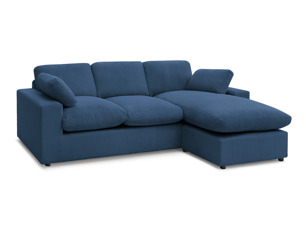 BELAIR compacte omkeerbare corduroy hoekbank