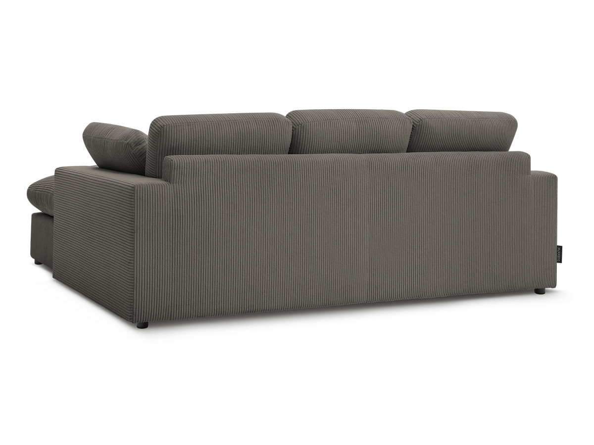 BELAIR compacte omkeerbare corduroy hoekbank