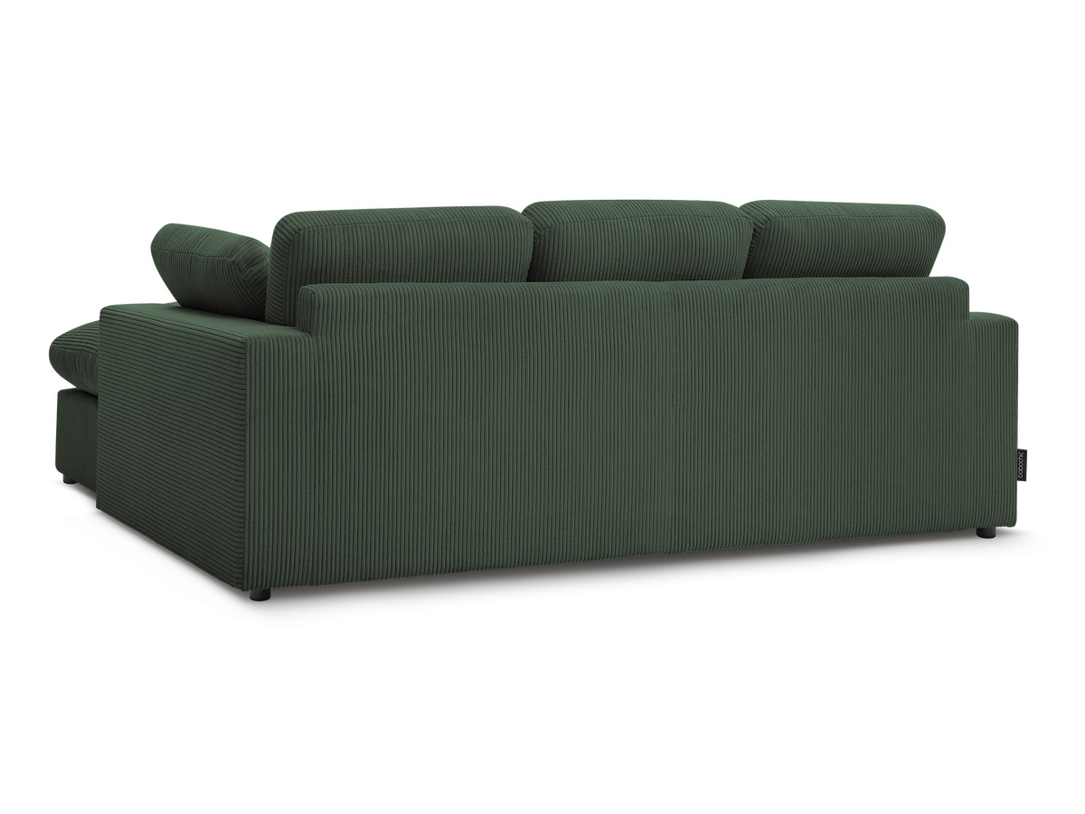 BELAIR compacte omkeerbare corduroy hoekbank