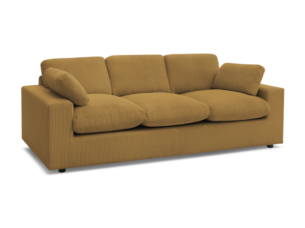 BELAIR compacte vaste rechte bank in corduroy