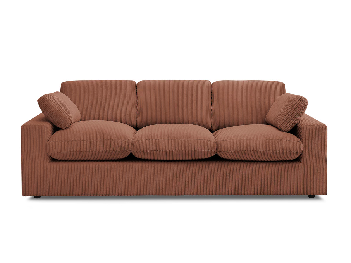 BELAIR compacte vaste rechte bank in corduroy