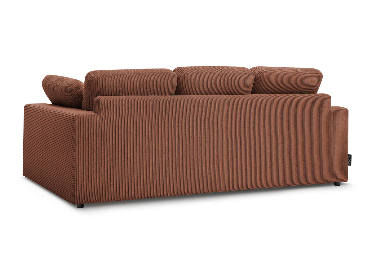 BELAIR compacte vaste rechte bank in corduroy