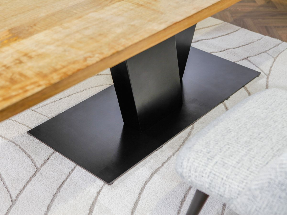 VICTOR eettafel van massief mangohout