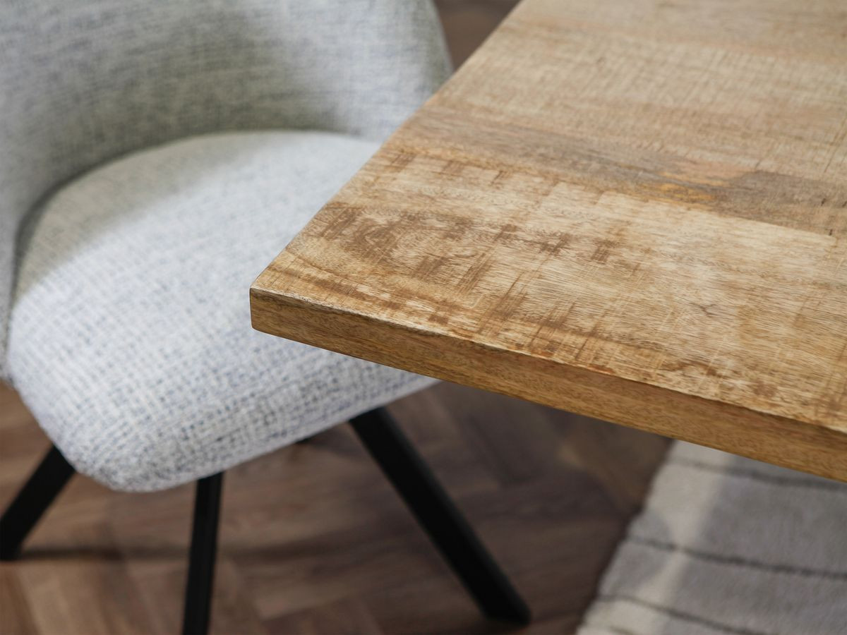 VICTOR eettafel van massief mangohout