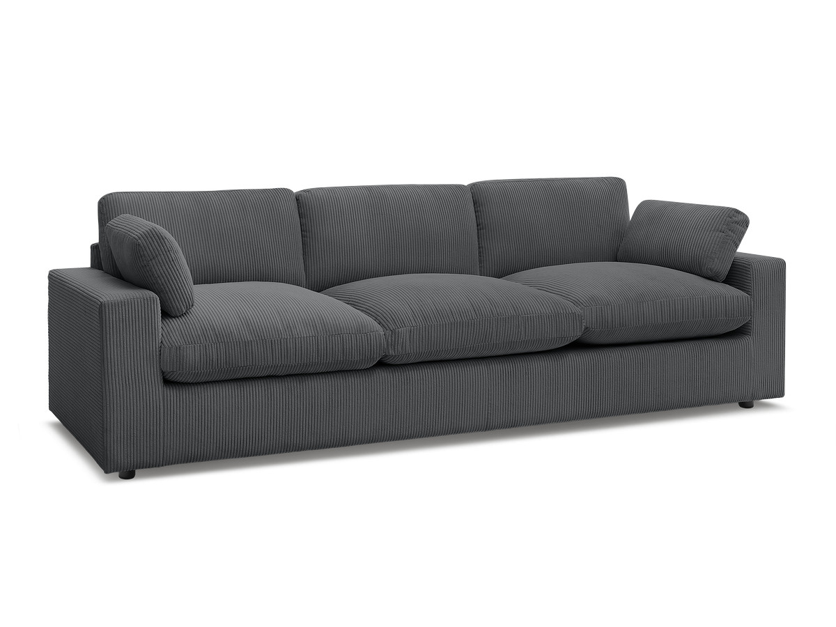 BELAIR 4-zits vaste rechte bank in corduroy