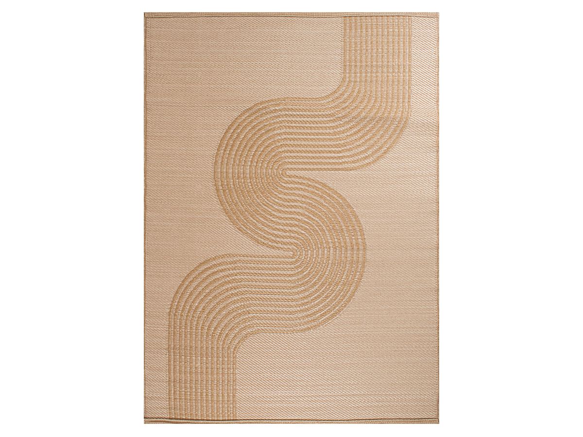 SILOE buitenkleed met abstract patroon