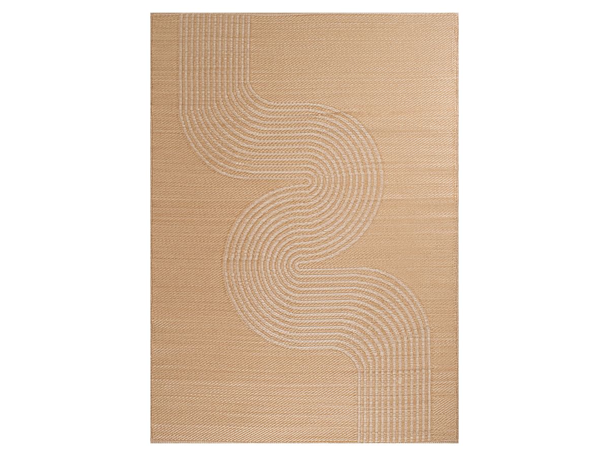 SILOE buitenkleed met abstract patroon