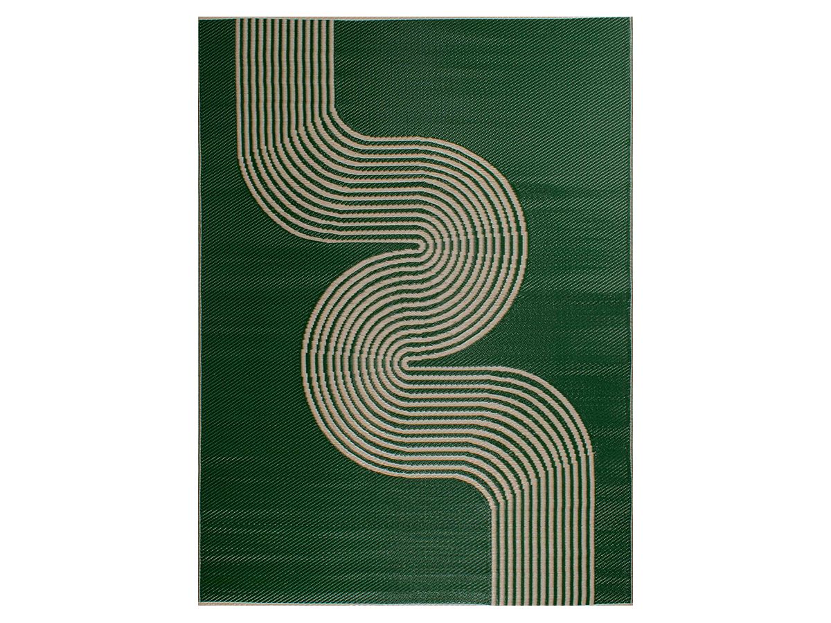 SILOE buitenkleed met abstract patroon