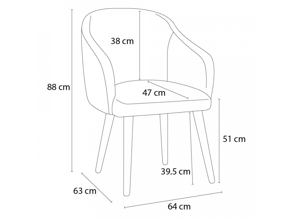 Canapé d'angle fixe EVEREST tissu chiné - Orange - Angle droit - 10 coussins