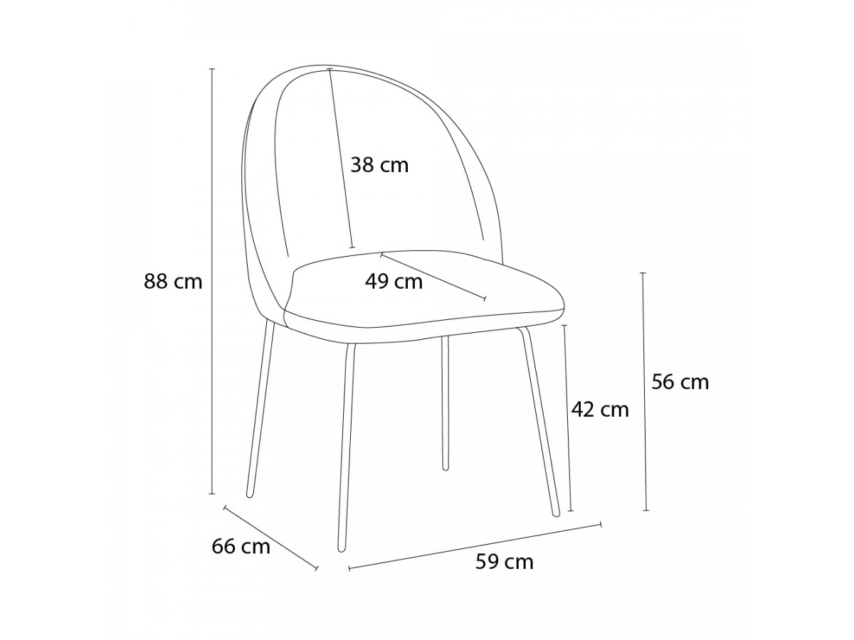 Canapé d'angle fixe EVEREST tissu chiné - Orange - Angle droit - 10 coussins