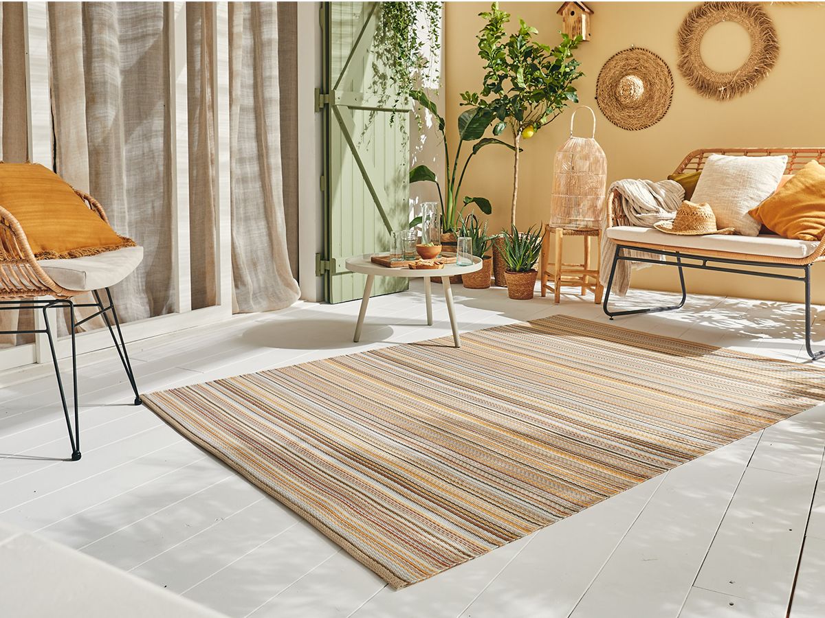 GNATA buitenkleed met abstract patroon